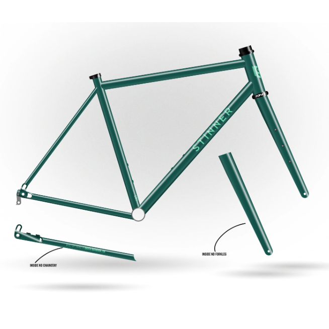 Stinner Refugio Lightweight Butted Titanium Frameset